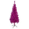 6' Pre-Lit Pink Artificial Tinsel Christmas Tree, Clear Lights 1 6' Pre-Lit Pink Artificial Tinsel Christmas Tree, Clear Lights -Optimal Christmas Shop northlight j92322 1 84570.1667535858