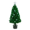 3' Pre-Lit Color Changing Fiber Optic Artificial Christmas Tree With Balls -Optimal Christmas Shop northlight j92346 1 80710.1667530321