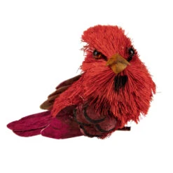 Set Of 4 Red Cardinal Clip-On Sisal Christmas Bird Ornaments, 3.5" 11 Set Of 4 Red Cardinal Clip-On Sisal Christmas Bird Ornaments, 3.5" -Optimal Christmas Shop northlight ja01551 1b 90387.1667488222