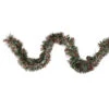 50' X 4" Shiny Silver, Red And Green Wide Cut Tinsel Christmas Garland - Unlit -Optimal Christmas Shop northlight k00368 65726.1667657673