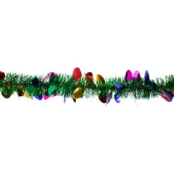 50' X 2" Green And Multi-Color Christmas Light Bulb Wrapped Tinsel Garland - Unlit 7 50' X 2" Green And Multi-Color Christmas Light Bulb Wrapped Tinsel Garland - Unlit -Optimal Christmas Shop northlight k94055 2 38664.1667643796