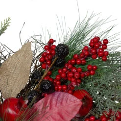 Autumn Harvest Pine, Berry And Pomegranate Wreath, 24 Inch, Unlit 8 Autumn Harvest Pine, Berry And Pomegranate Wreath, 24 Inch, Unlit -Optimal Christmas Shop northlight kji20x6888 3 updated 70525.1667662299