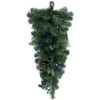 28" Mixed Pine And Blueberries Artificial Christmas Teardrop Swag - Unlit -Optimal Christmas Shop northlight kji85785 1 64500.1686339716
