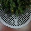 48" Black And White Plaid Reindeer Christmas Tree Skirt 1 48" Black And White Plaid Reindeer Christmas Tree Skirt -Optimal Christmas Shop northlight l15306 53637.1667573491