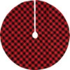20" Red And Black Buffalo Plaid Mini Christmas Tree Skirt -Optimal Christmas Shop northlight l27923 1 88239.1667572670