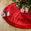 48" Red Glittered Swirl Christmas Tree Skirt -Optimal Christmas Shop northlight l36025 1 19269.1688067526