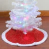 20" Red Glittered Mini Christmas Tree Skirt With A Faux Fur Trim 1 20" Red Glittered Mini Christmas Tree Skirt With A Faux Fur Trim -Optimal Christmas Shop northlight l85593 1 98154.1667657605