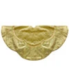 48-Inch Golden Scalloped Velvet Christmas Tree Skirt With A Metallic Trim -Optimal Christmas Shop northlight l87973 1 sample 39444.1667573308