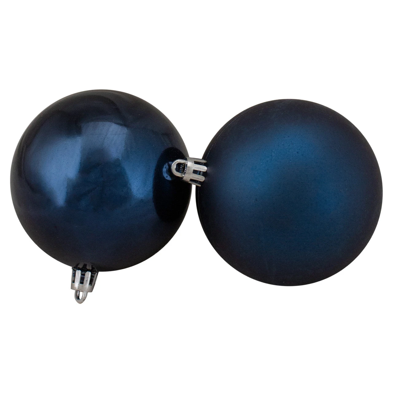 60ct Sapphire Blue Shatterproof 2-Finish Christmas Ball Ornaments 2.5" (63mm) 4 60ct Sapphire Blue Shatterproof 2-Finish Christmas Ball Ornaments 2.5" (63mm) - Image 2
