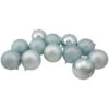 12ct Mermaid Blue Shatterproof 4-Finish Christmas Ball Ornaments 4" (100mm) -Optimal Christmas Shop northlight lj35178 updated 95816.1667657996