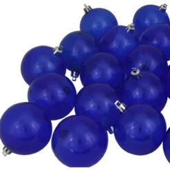 32ct Blue Shatterproof Transparent Christmas Ball Ornaments 3.25" (80mm) 6 32ct Blue Shatterproof Transparent Christmas Ball Ornaments 3.25" (80mm) -Optimal Christmas Shop northlight lj35495 02 62565.1667662902