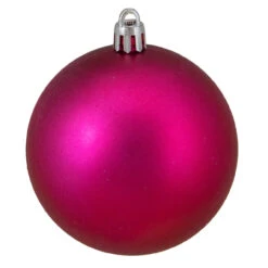 16ct Magenta Pink Shatterproof 4-Finish Christmas Ball Ornaments 3" (75mm) 10 16ct Magenta Pink Shatterproof 4-Finish Christmas Ball Ornaments 3" (75mm) -Optimal Christmas Shop northlight lj36036 2 85816.1667488414