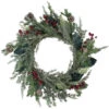Mixed Foliage And Iced Berries Artificial Christmas Wreath, 26-Inch, Unlit 2 Mixed Foliage And Iced Berries Artificial Christmas Wreath, 26-Inch, Unlit -Optimal Christmas Shop northlight ll89741 1 31741.1667531227