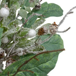 25" Artificial Mixed Foliage And Berries Christmas Wreath Unlit -Optimal Christmas Shop northlight ll89755 3 sample 36465.1667573259