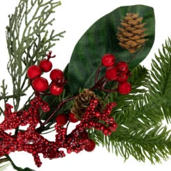 6' Green And Red Pinecones And Berries Artificial Christmas Garland- Unlit -Optimal Christmas Shop northlight ll94321 3 25348.1680184329