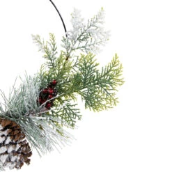 Frosted Mixed Foliage With Berries And Pinecone Artificial Christmas Wreath, 16-Inch, Unlit -Optimal Christmas Shop northlight ll94348 4 71834.1678220425