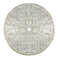 48" Cream And Gold Wood Grain Pattern And Faux Fur Christmas Tree Skirt 9 48" Cream And Gold Wood Grain Pattern And Faux Fur Christmas Tree Skirt -Optimal Christmas Shop northlight lt90722 5 37224.1683296009