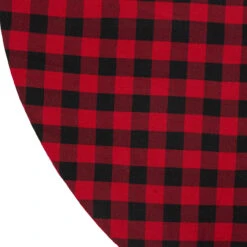 48" Red And Black Buffalo Plaid Christmas Tree Skirt -Optimal Christmas Shop northlight lt90732 6 36284.1667576858