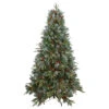 6' Pre-Lit Frosted Mixed Berry Pine Artificial Christmas Tree - Clear Lights -Optimal Christmas Shop northlight lt9158220and2083 67933.1667531197