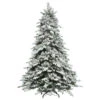 7.5' Flocked Saratoga Spruce Artificial Christmas Tree - Unlit 1 7.5' Flocked Saratoga Spruce Artificial Christmas Tree - Unlit -Optimal Christmas Shop northlight lt91591 93 temp 36290.1667576782