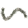 9' X 10" Flocked Pine Artificial Christmas Garland - Unlit -Optimal Christmas Shop northlight m84261 correct 28952.1667642857