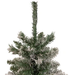 3' Heavily Flocked Medium Pine Artificial Christmas Tree - Unlit -Optimal Christmas Shop northlight m88554 2 updated 51628.1667519568