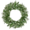 Snow Mountain Pine Artificial Christmas Wreath - 24 Inch, Unlit -Optimal Christmas Shop northlight m88644 updatelisting 25528.1667601524