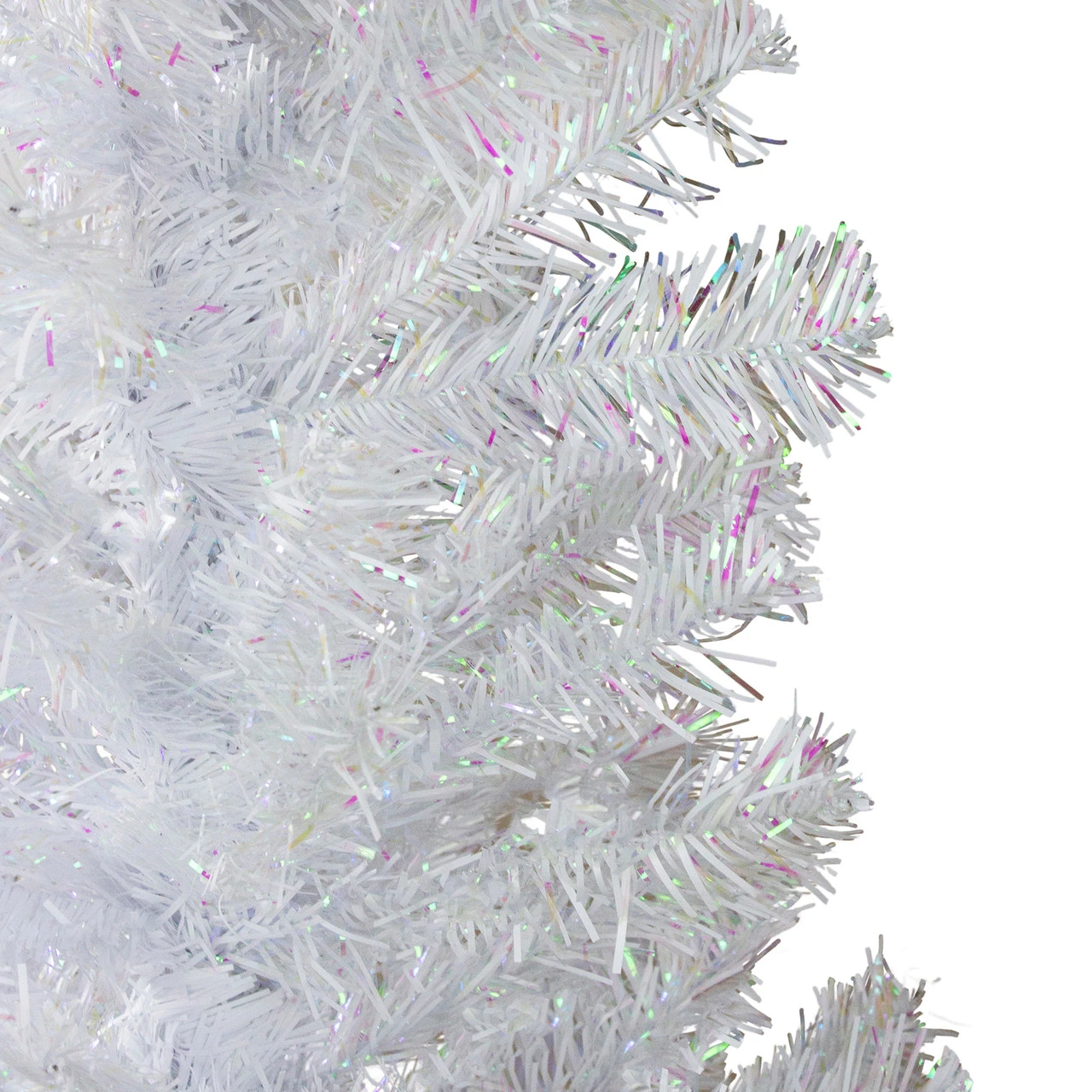 4' White Iridescent Pine Artificial Christmas Tree - Unlit 4 4' White Iridescent Pine Artificial Christmas Tree - Unlit - Image 2
