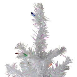 4' Pre-lit White Iridescent Pine Artificial Christmas Tree - Multi Lights 9 4' Pre-lit White Iridescent Pine Artificial Christmas Tree - Multi Lights -Optimal Christmas Shop northlight m88691 2 19792.1667642860