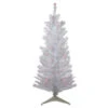 4' Pre-lit White Iridescent Pine Artificial Christmas Tree - Pink Lights -Optimal Christmas Shop northlight m88694 88809.1667488446