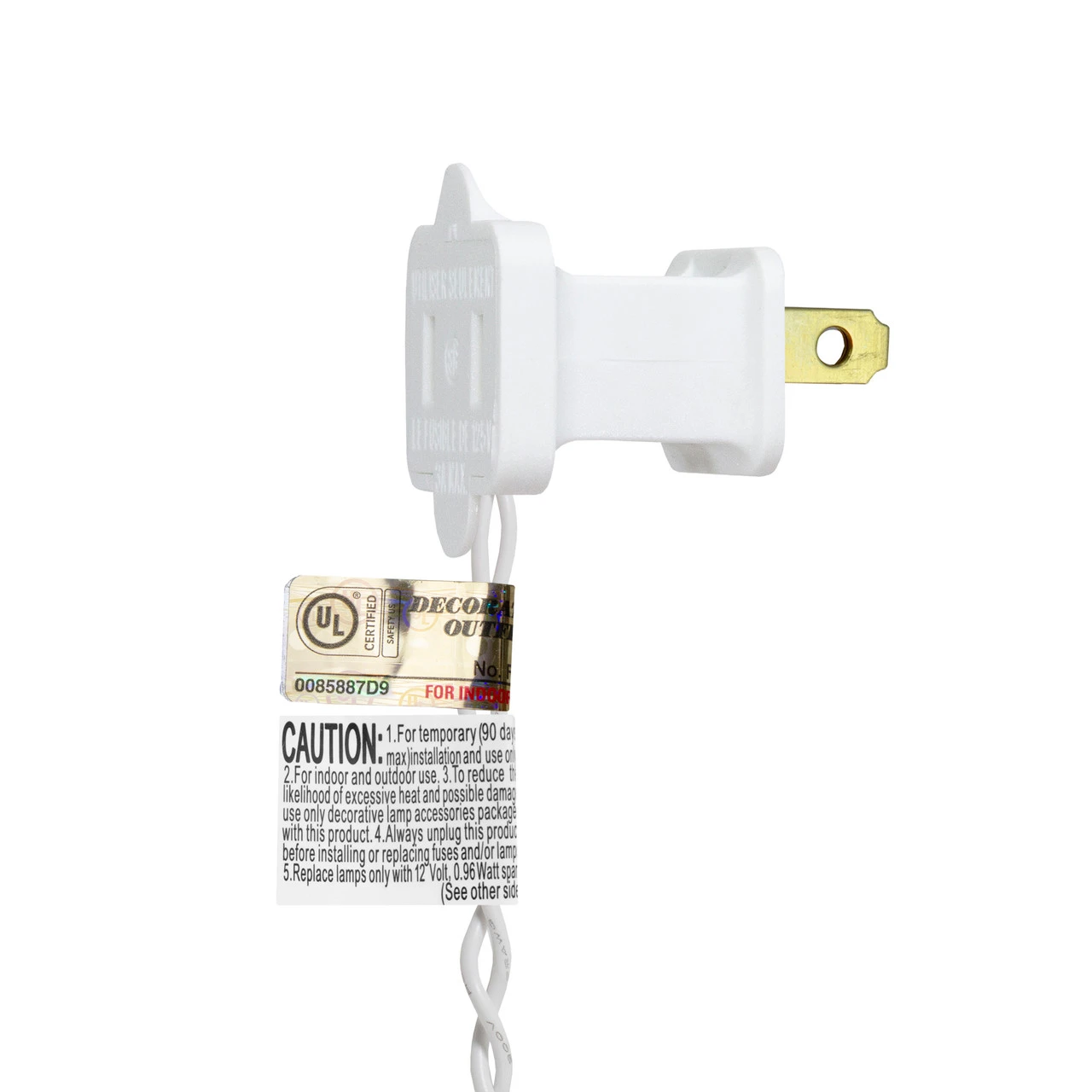 12" Lighted Red And White Holographic Candy Cane Christmas Window Silhouette Decor 5 12" Lighted Red And White Holographic Candy Cane Christmas Window Silhouette Decor - Image 3