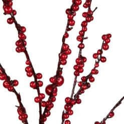 50" Artificial Red Berry Christmas Twig Tree With Square Stand, Unlit -Optimal Christmas Shop northlight nl00343 3 73045.1686065079
