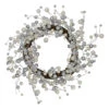 Silver And White Ball Ornaments Christmas Wreath, 20-Inch, Unlit 1 Silver And White Ball Ornaments Christmas Wreath, 20-Inch, Unlit -Optimal Christmas Shop northlight nl00371 updated 92962.1667533985