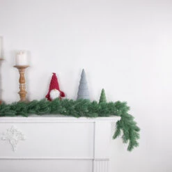 6' X 7" Frosted And Dusted Green Pine Artificial Christmas Garland - Unlit -Optimal Christmas Shop northlight nl01003 2 styled 83411.1671629404