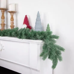6' X 7" Frosted And Dusted Green Pine Artificial Christmas Garland - Unlit -Optimal Christmas Shop northlight nl01003 styled 14733.1671629403