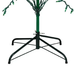 6' Pre-Lit Green Cascade Twig Tree Christmas Outdoor Decor - Green Lights -Optimal Christmas Shop northlight nl01039 5 47794.1667489721