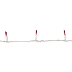 100ct Red And Clear Mini Icicle Christmas Lights- 5.75ft, White Wire -Optimal Christmas Shop northlight nl02369 3 83184.1684166359