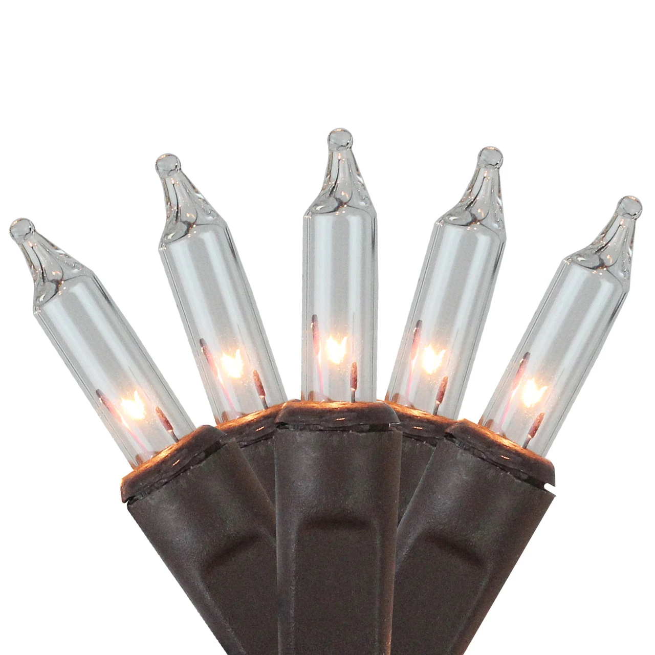 2' X 8' Clear Mini Net Style Tree Trunk Wrap Christmas Lights - Brown Wire 406400 4 2' X 8' Clear Mini Net Style Tree Trunk Wrap Christmas Lights - Brown Wire 406400 - Image 2