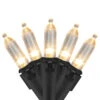 50 White LED Mini Christmas Lights - 16.25 Ft Black Wire -Optimal Christmas Shop northlight nl02517 updated 29639.1667578412