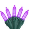 50ct Purple LED Mini Christmas Lights, 16.25ft Green Wire 2 50ct Purple LED Mini Christmas Lights, 16.25ft Green Wire -Optimal Christmas Shop northlight nl02531 120new 03325.1678132320