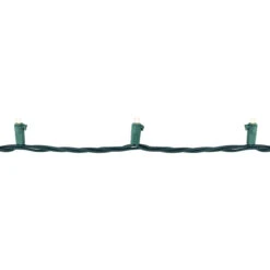 100ct Warm White LED Wide Angle Christmas Lights, 33ft Green Wire 9 100ct Warm White LED Wide Angle Christmas Lights, 33ft Green Wire -Optimal Christmas Shop northlight nl02546 2 47934.1678131721