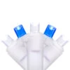 50-Count Blue And White LED Wide Angle Christmas Lights - 16.25 Ft White Wire -Optimal Christmas Shop northlight nl02555 1 60229.1667655115