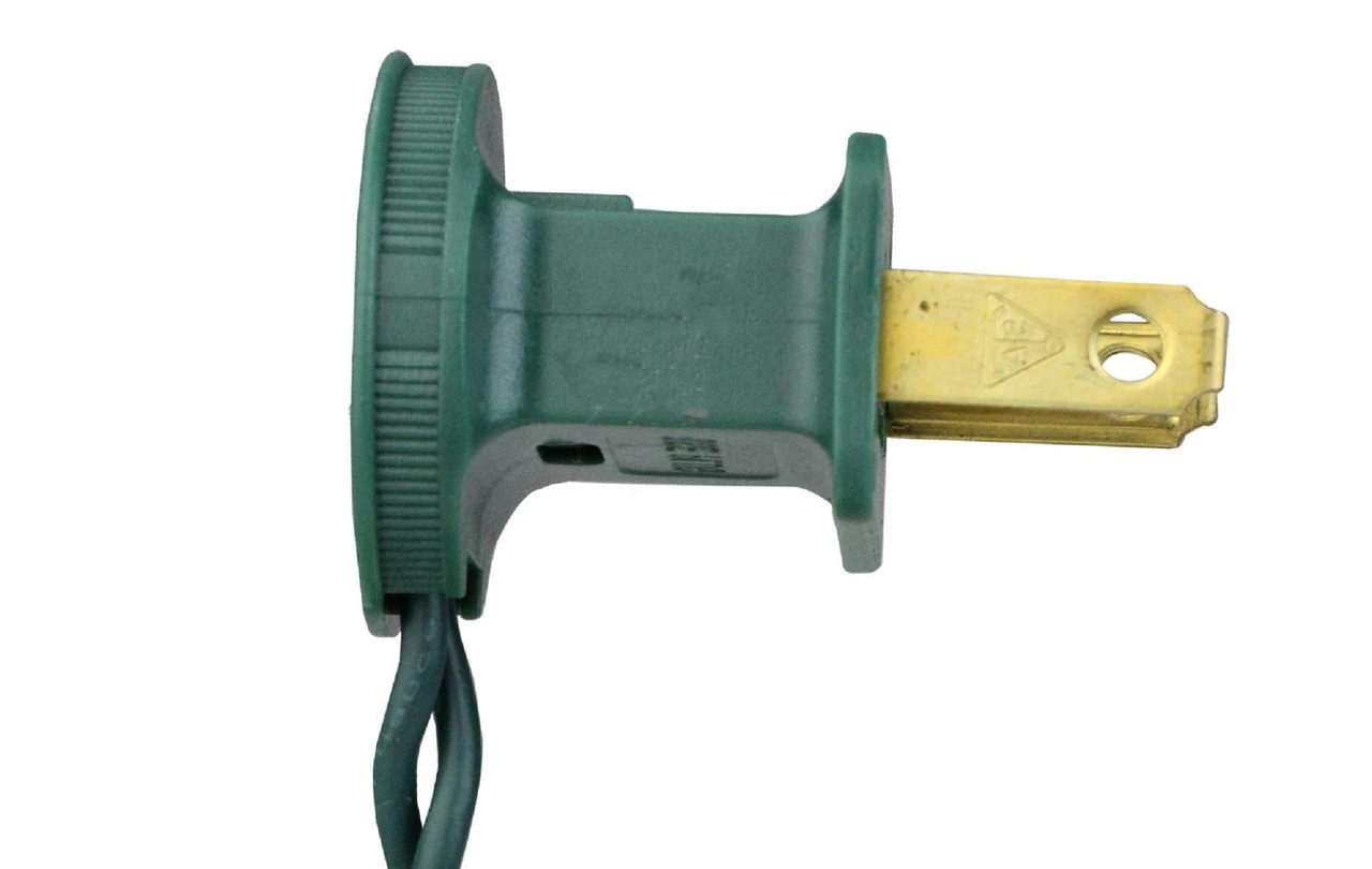 50 Green LED Wide Angle Christmas Lights, 16.25 Ft Green Wire 5 50 Green LED Wide Angle Christmas Lights, 16.25 Ft Green Wire - Image 3