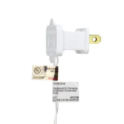 10 Count Iridescent Scalloped Seashell Novelty String Lights, 6.5 Ft White Wire -Optimal Christmas Shop northlight nl02574 plug 69550.1667487891