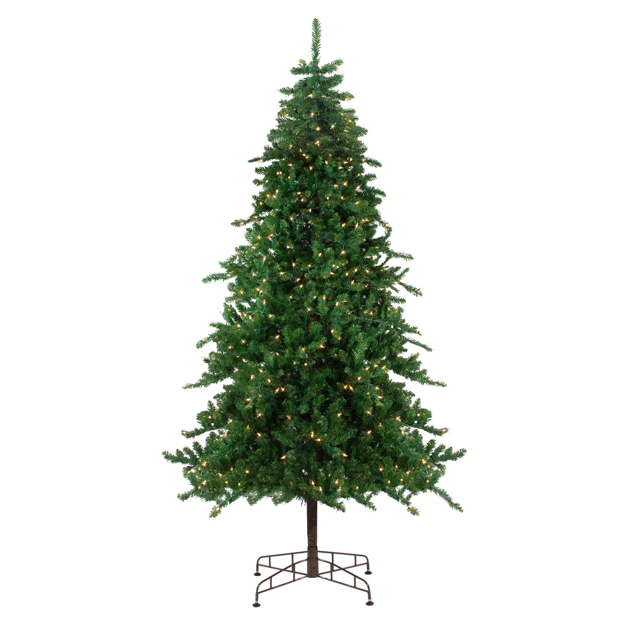9' Pre-Lit Medium Eden Spruce Artificial Christmas Tree - Clear Lights 3 9' Pre-Lit Medium Eden Spruce Artificial Christmas Tree - Clear Lights