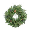 Pre-Lit Mixed Winter Pine Artificial Christmas Wreath - 24 Inch, Clear Lights -Optimal Christmas Shop northlight nl03790 updated 46085.1667659863