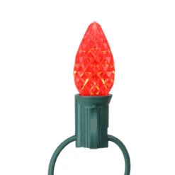 Pack Of 25 Faceted LED C7 Red Christmas Replacement Bulbs -Optimal Christmas Shop northlight nl03806 1 96114.1667681198