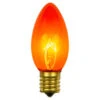 Pack Of 25 Incandescent C9 Orange Christmas Replacement Bulbs -Optimal Christmas Shop northlight nl03848 1 54078.1669140672