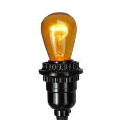 Pack Of 25 Incandescent S14 Amber Christmas Replacement Bulbs -Optimal Christmas Shop northlight nl03880 orange 1 84472.1667534197