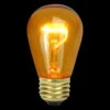 Pack Of 25 Incandescent S14 Amber Christmas Replacement Bulbs -Optimal Christmas Shop northlight nl03880 orange 3 17515.1667534196